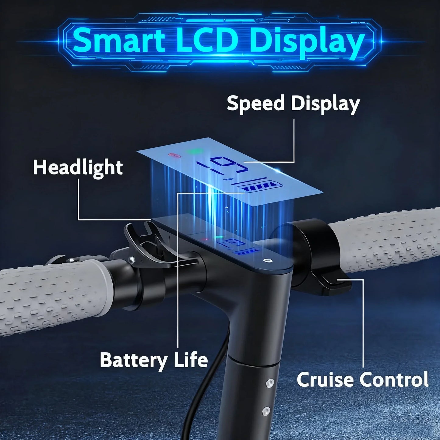 Ladped LP60 Electric Scooter 350W 19mph Foldable Urban Commute