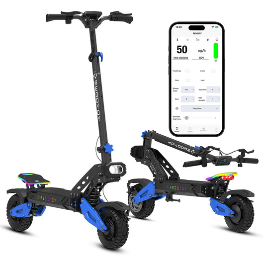 REDDYDY Electric Offroad Scooter 5000W 50 MPH 55 Mile Range