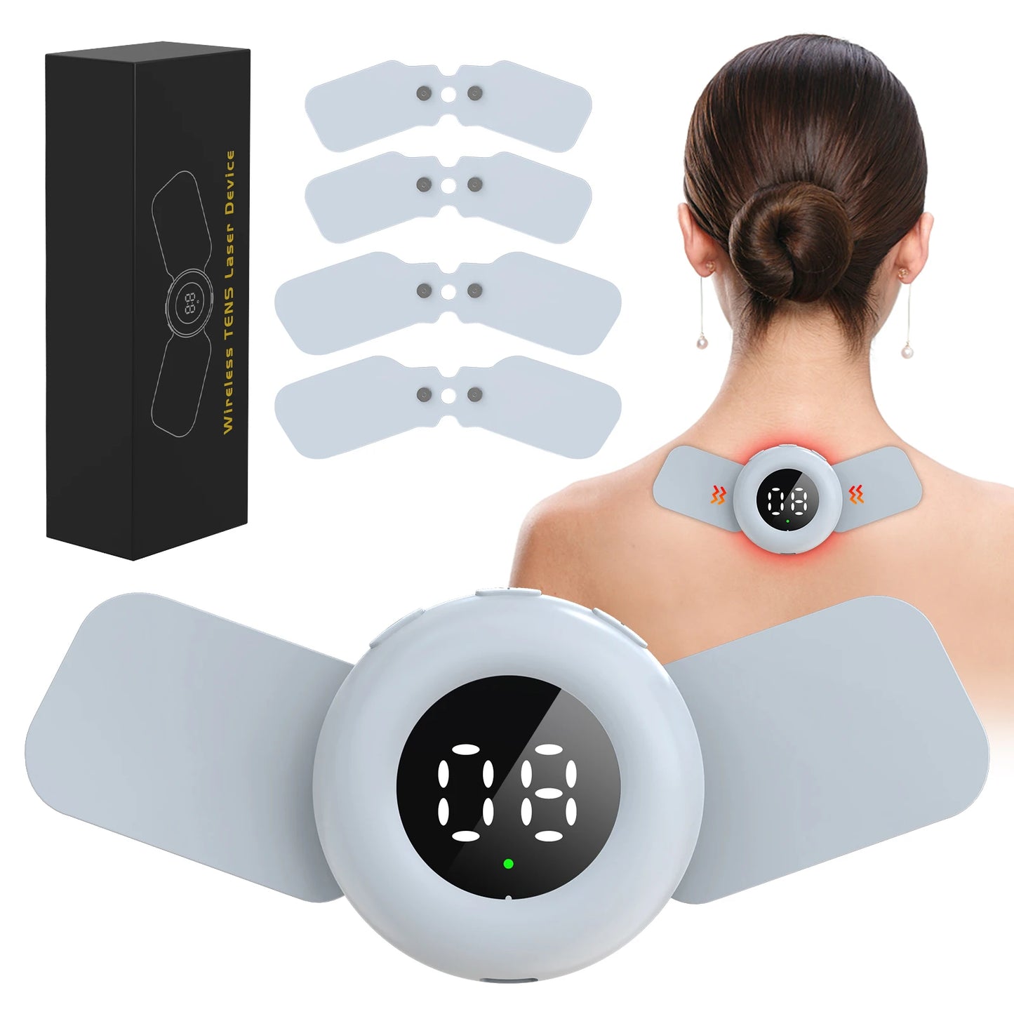 KTSDropshipping Tens Muscle Stimulator With Near Infrared Therapy
