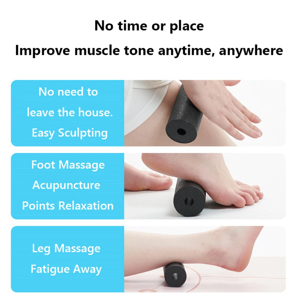 Alloet Mini Foam Roller Yoga Column for Massage and Fitness