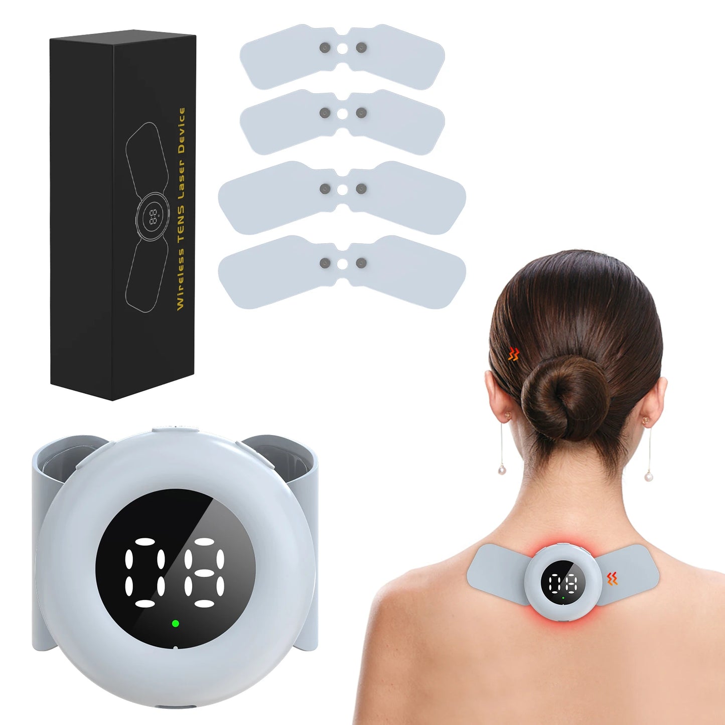 KTSDropshipping Tens Muscle Stimulator With Near Infrared Therapy