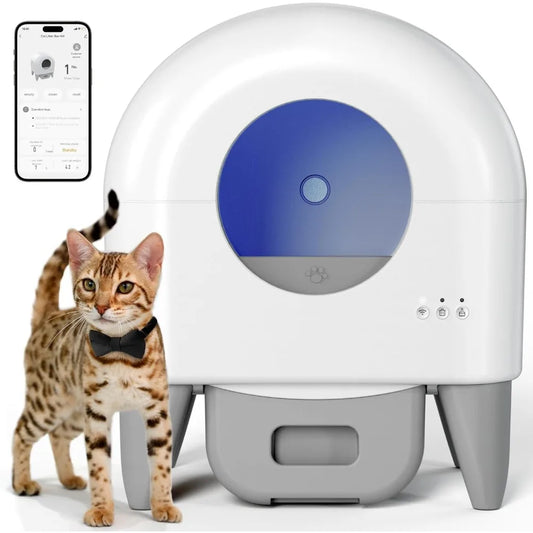 Automatic Self Cleaning Litter Box With App Control