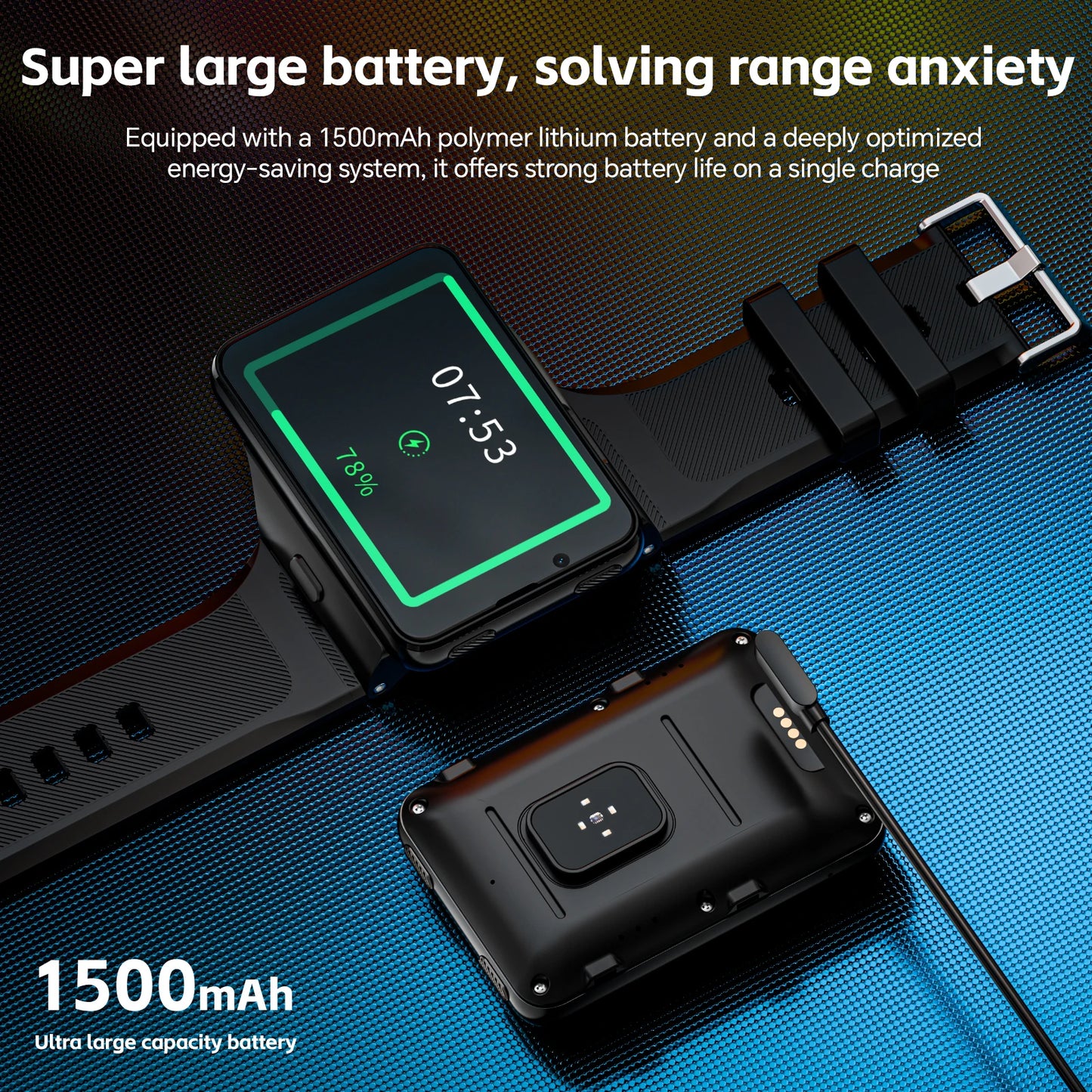 LOKMAT Android Smartwatch With 4G Dual Camera For Video Calls