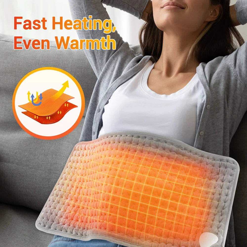 Hailicare Electric Heating Waist Pad With Adjustable Temperature Massage