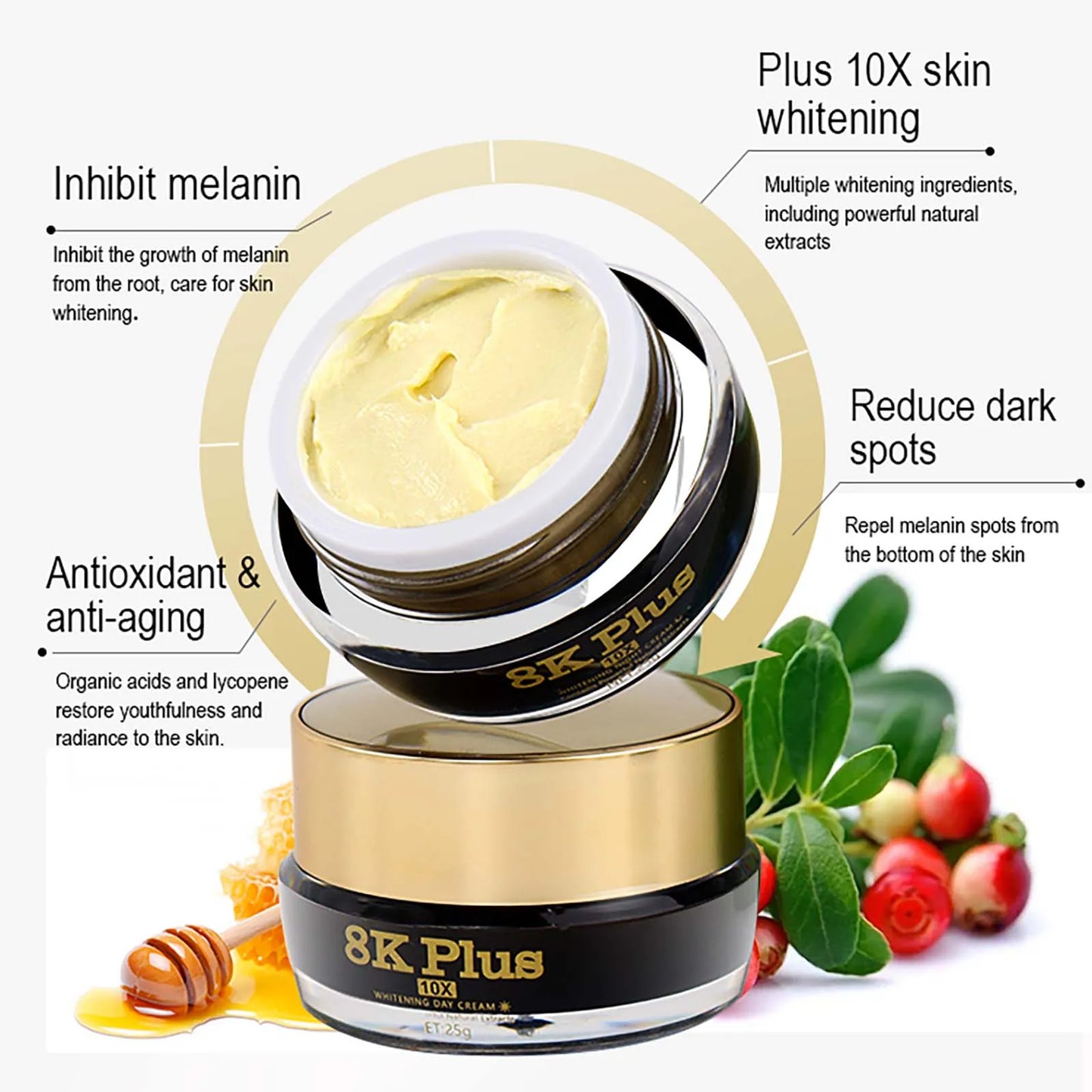 AILKE Whitening Face Cream For Dark Spots And Even Skin
