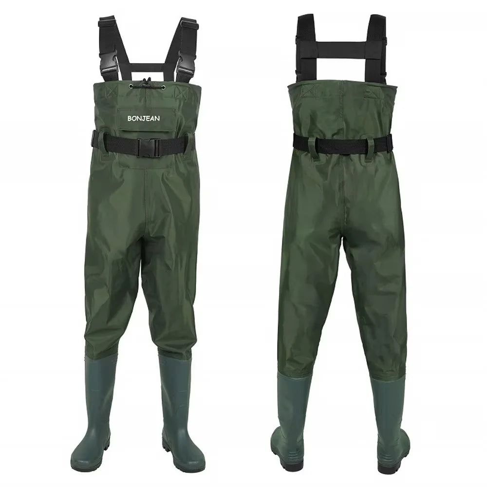 Durable Waterproof Waders With Boots for Men and Women