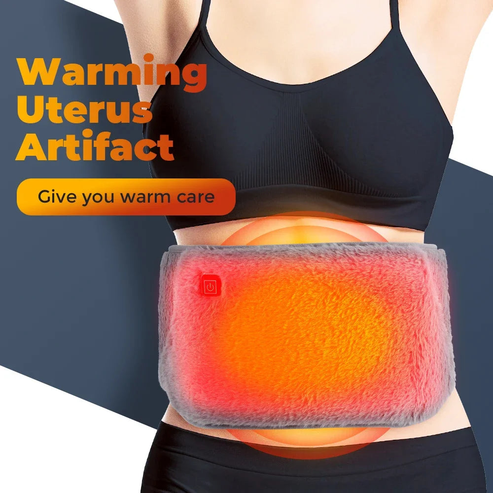Hailicare Uterus Warming Belt Graphene Heated Waist Warmer