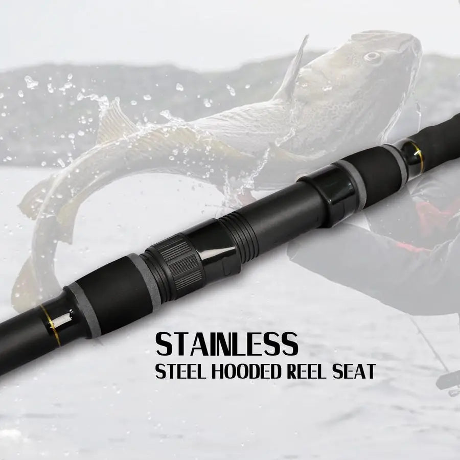 Surf Fishing Rod Saltwater Casting Rod Portable Travel Rod