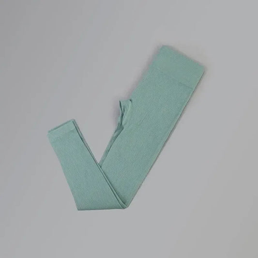 Ribbed Yoga Pants High Waisted Seamless Leggings For Women