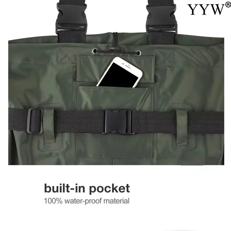 Durable Waterproof Waders With Boots for Men and Women
