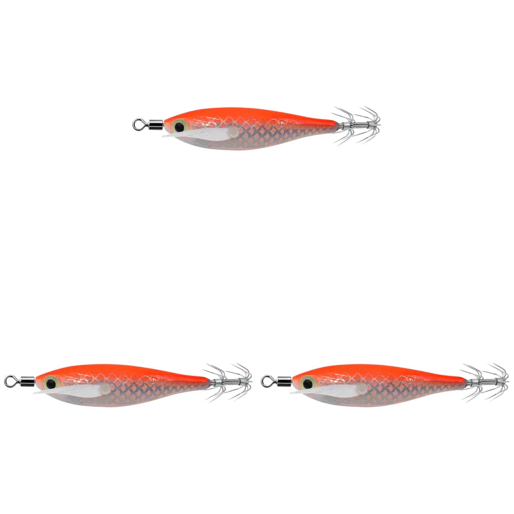 APWIKOGER Luminous Squid Jig Fishing Lure Set For Ocean Tackle