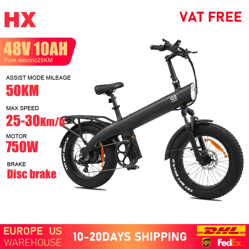 HX Q3 2000W Electric Mountain Bike For Adults All Terrain