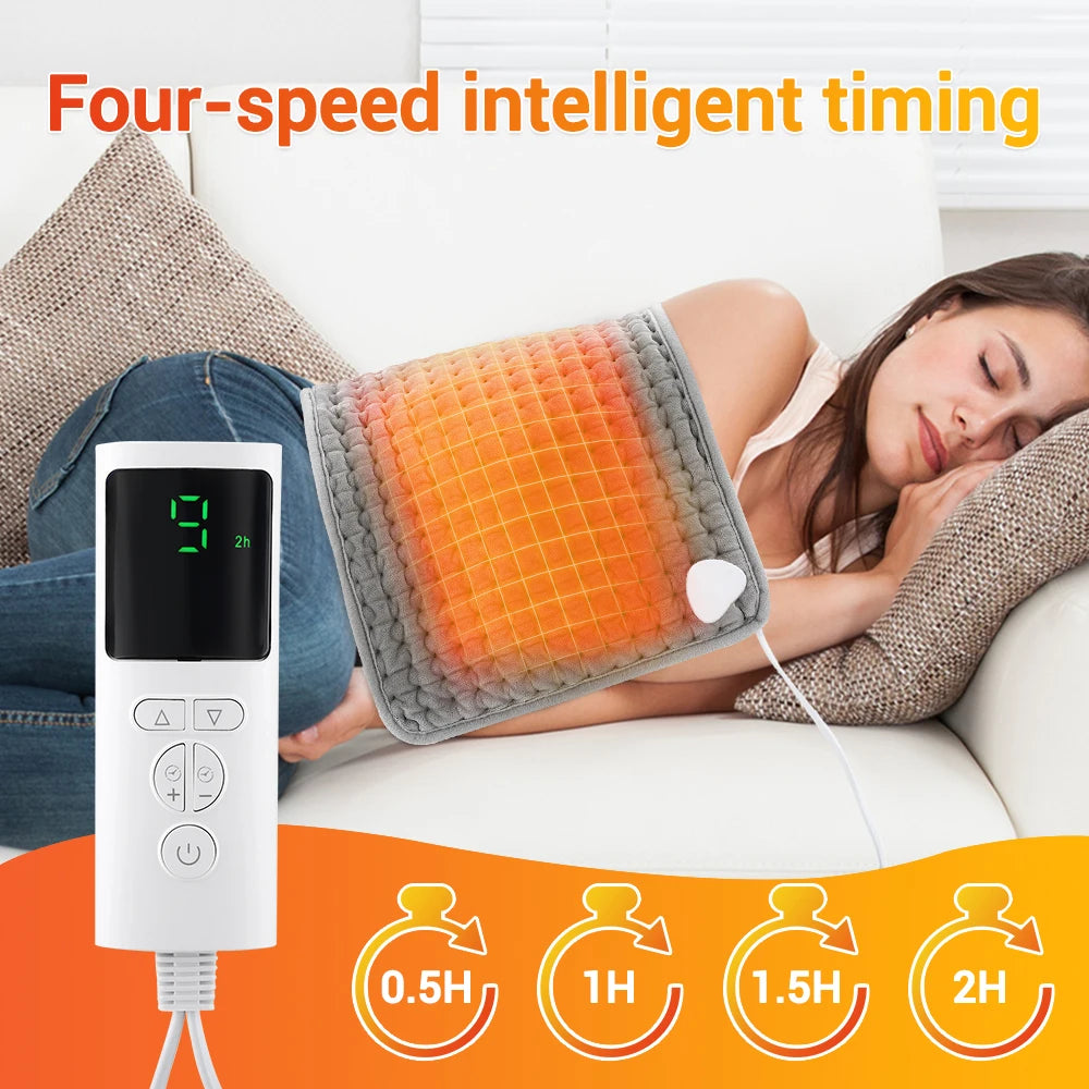 Hailicare Electric Heating Waist Pad With Adjustable Temperature Massage