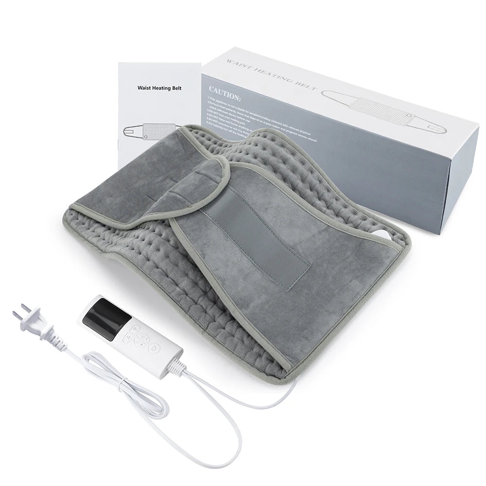 Hailicare Electric Heating Waist Pad With Adjustable Temperature Massage