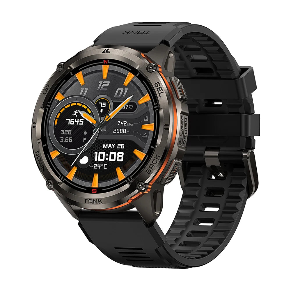 KOSPET Tank T3 Ultra 2 GPS Smartwatch With Bluetooth Calling